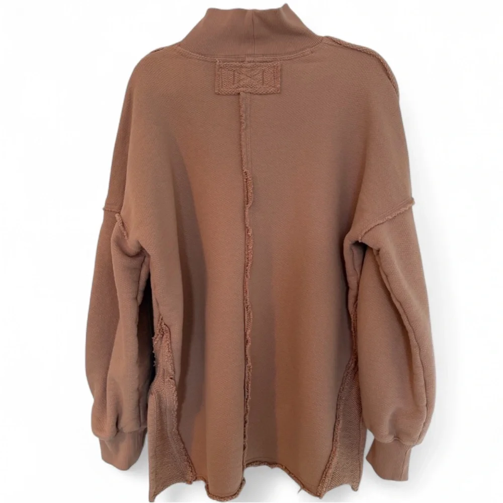 Free People We The Free Wonderful Oversized Pullover Winter Bloom S